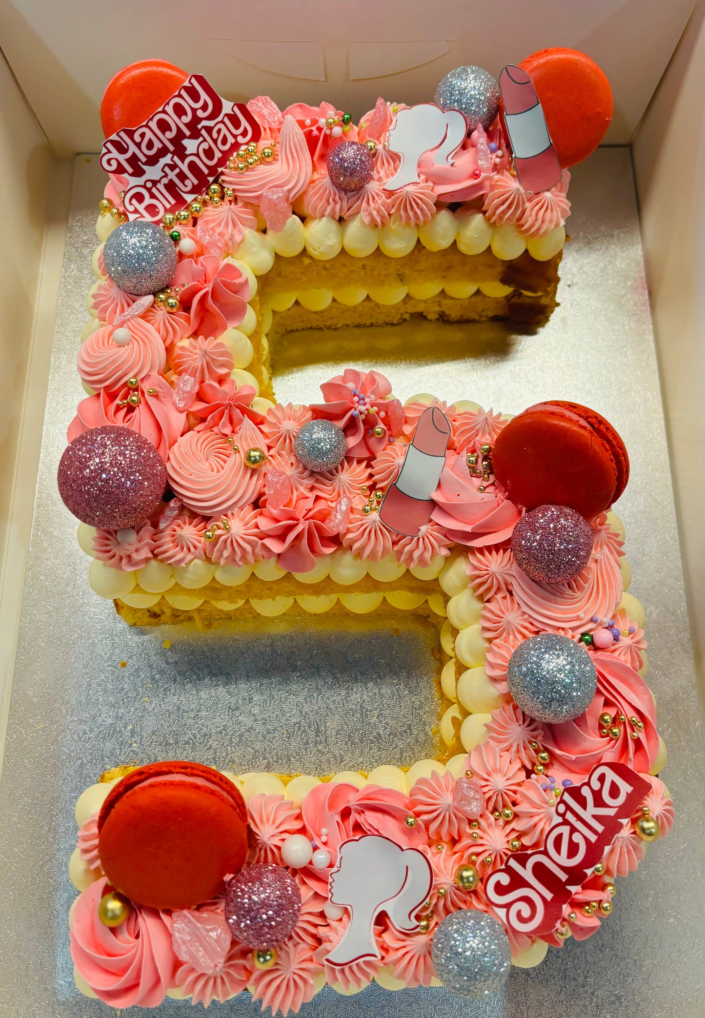 Single Digit Number cake