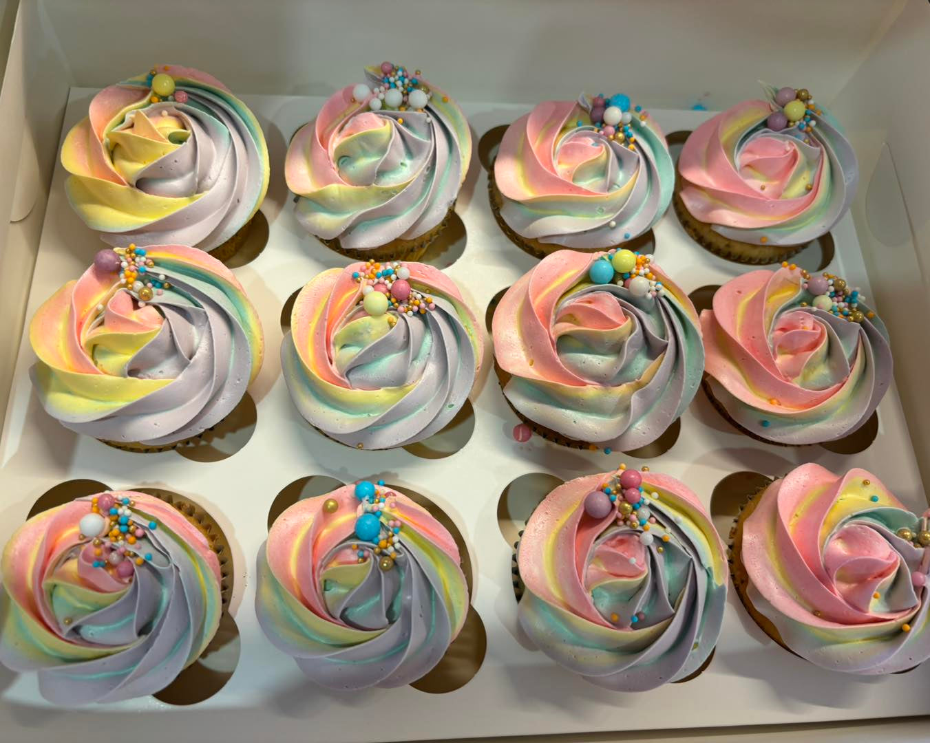 Gluten free and Dairy free Buttercream cupcakes