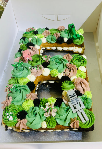 Single Digit Number cake