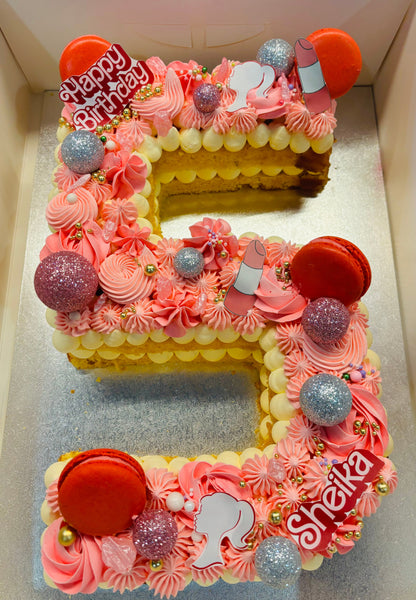 Single Digit Number cake