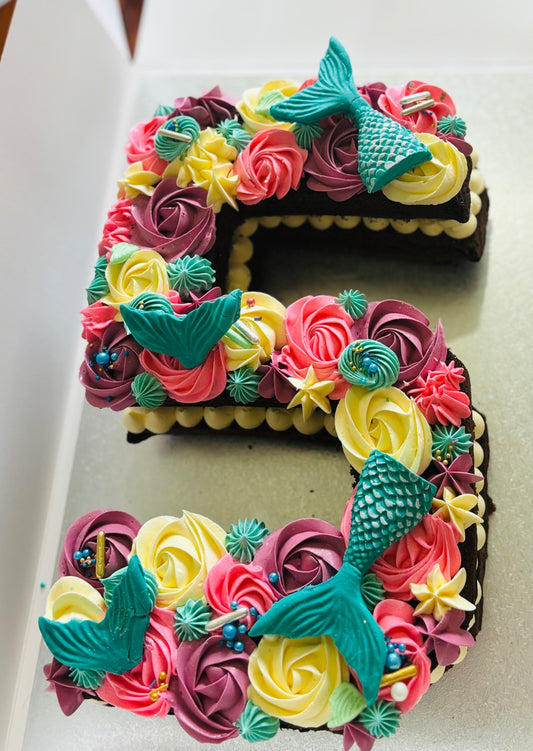 Single Digit Number cake