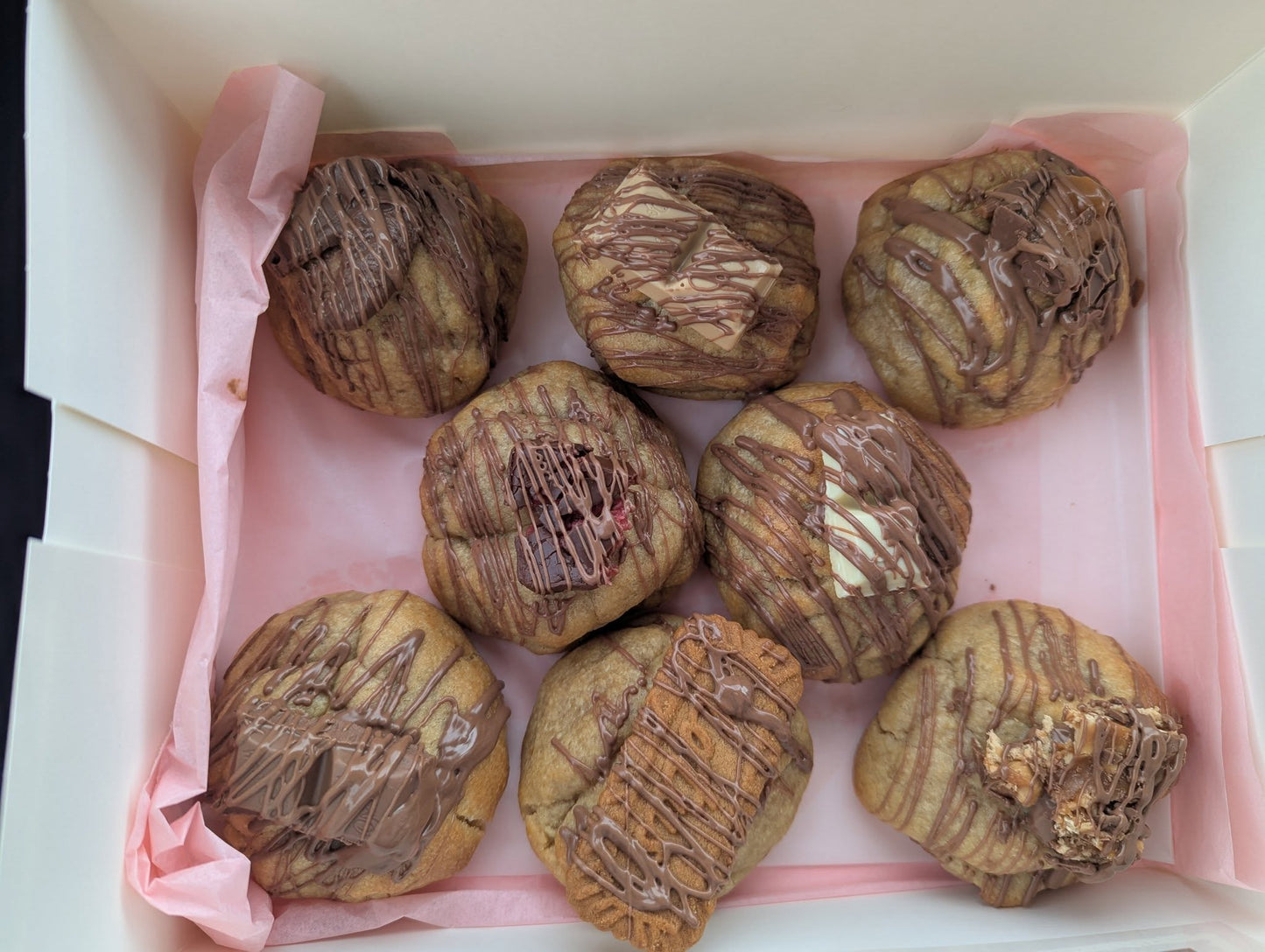 Stuffed Cookies 8  variety Pack