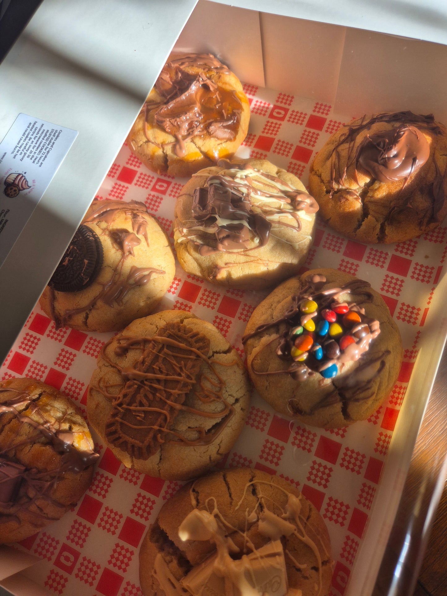 Stuffed Cookies 8  variety Pack